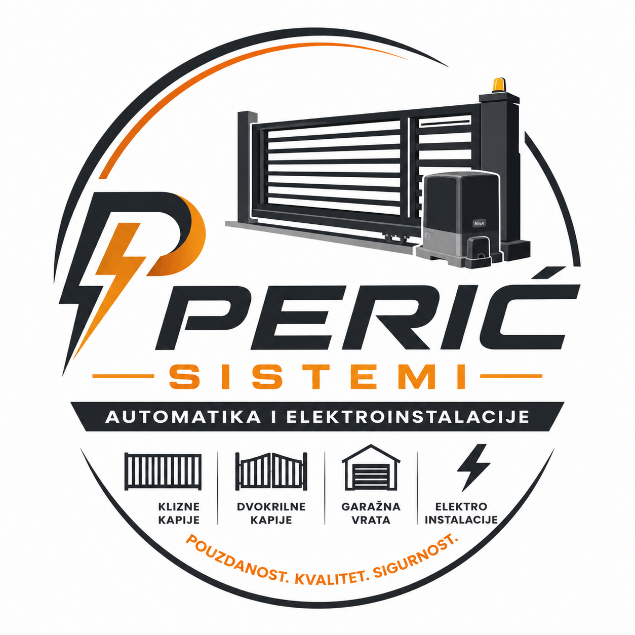 PERIĆ SISTEMI – automatika za kapije i elektroinstalacije